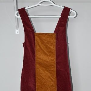 BDG Corduroy Orange/Red Dress